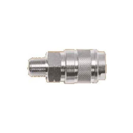 Alpha Technologies AIGNEP 3/8" Industrial Coupler X 1/2" Male Nptf, - Min Qty 6 80131-08